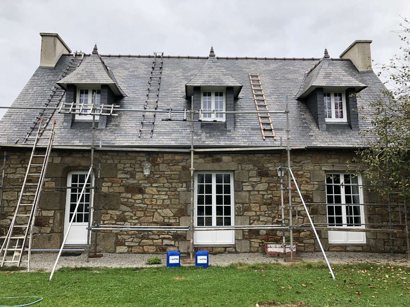 Toiture ardoise sale